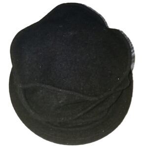 PARKHURST Winter Warm Textured Black Detailed Hat